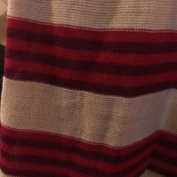 Patriotic Flag Themed sweater vest/tunic size S - Picture 9 of 10